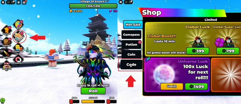 code anime rng td hình 5
