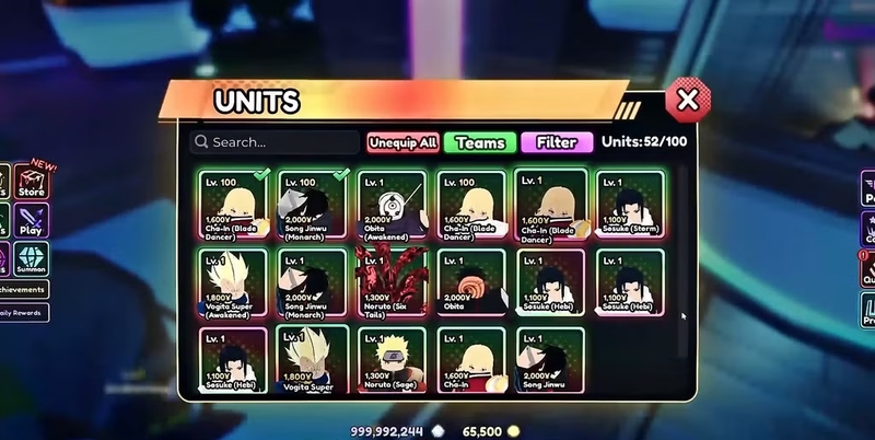 code anime vanguards 5