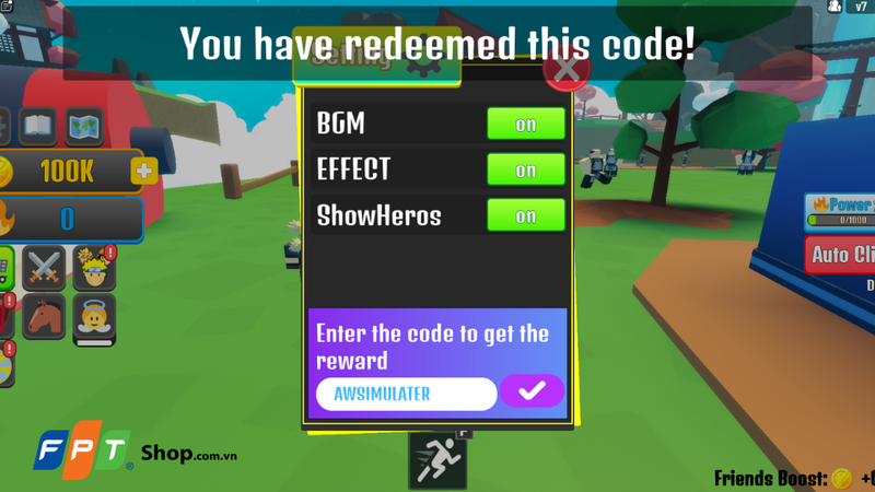 Mã code đã được sử dụng