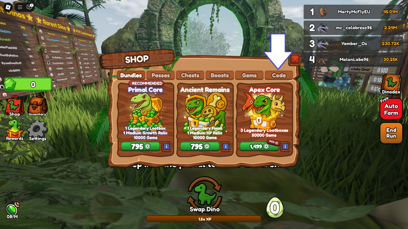 Code Be Dino 5