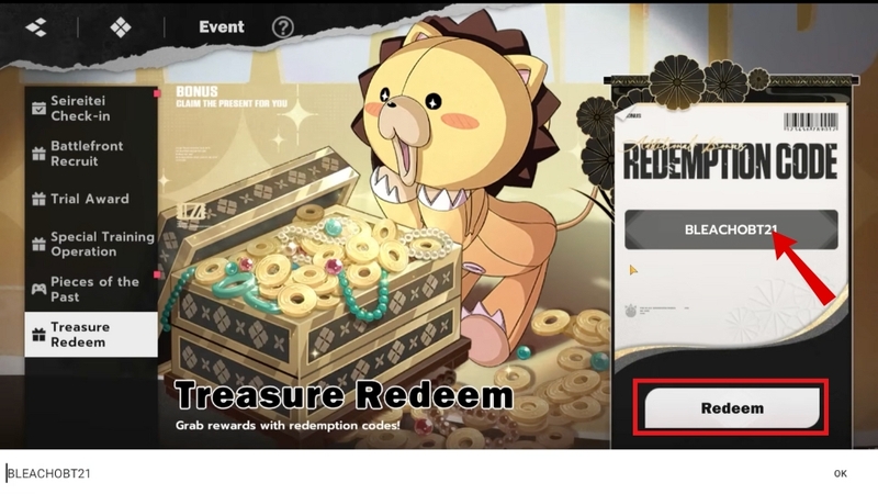 nhập code Bleach: Soul Resonance