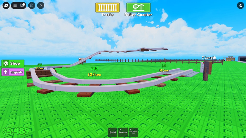 Code Build a Roller Coaster 1