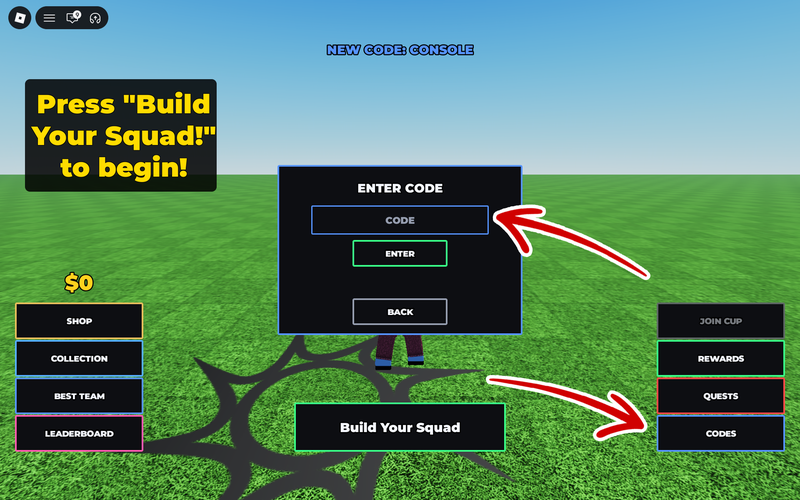 Code Build a Soccer Squad 3