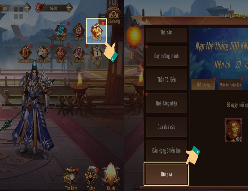 code Chân Mệnh Tam Quốc hình 3