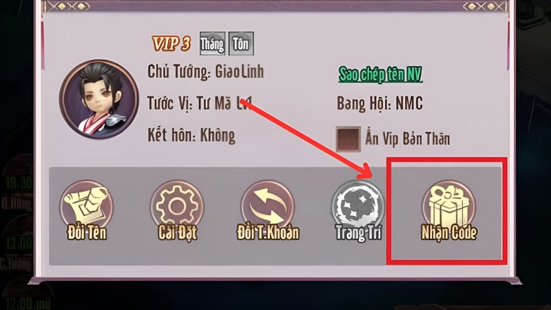 Code Chân Vương 3Q 3