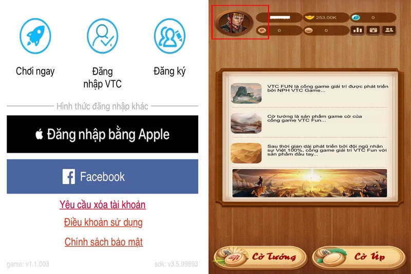 code Cờ Tướng VTC hình 1