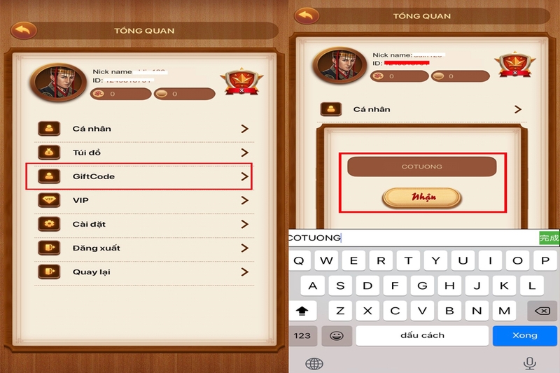 code Cờ Tướng VTC hình 2