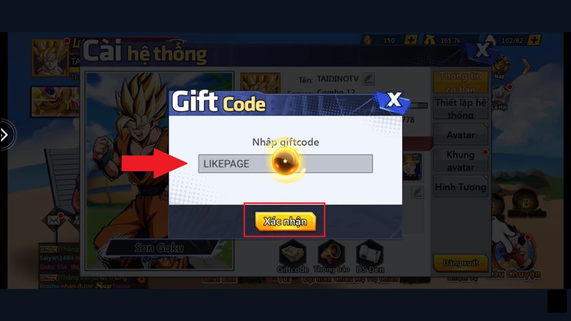code combo thức tỉnh hình 9