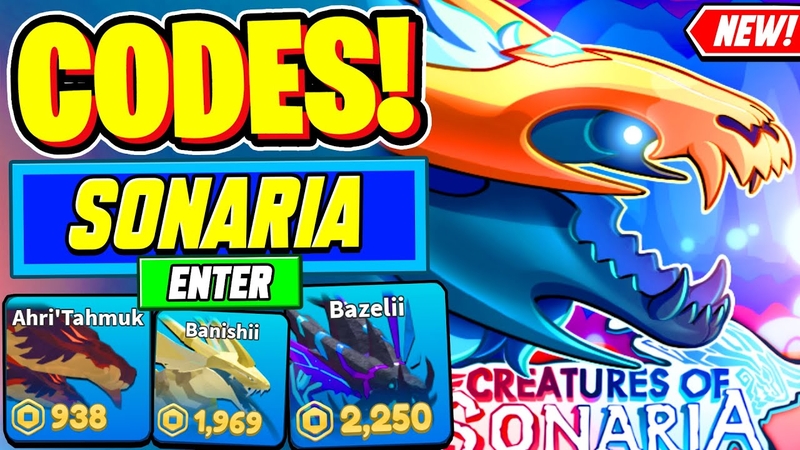 code Creatures of Sonaria 2