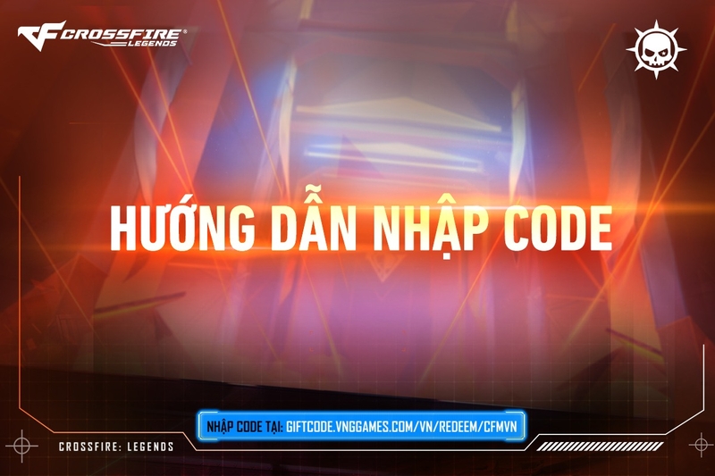 cách nhập code Crossfire: Legends