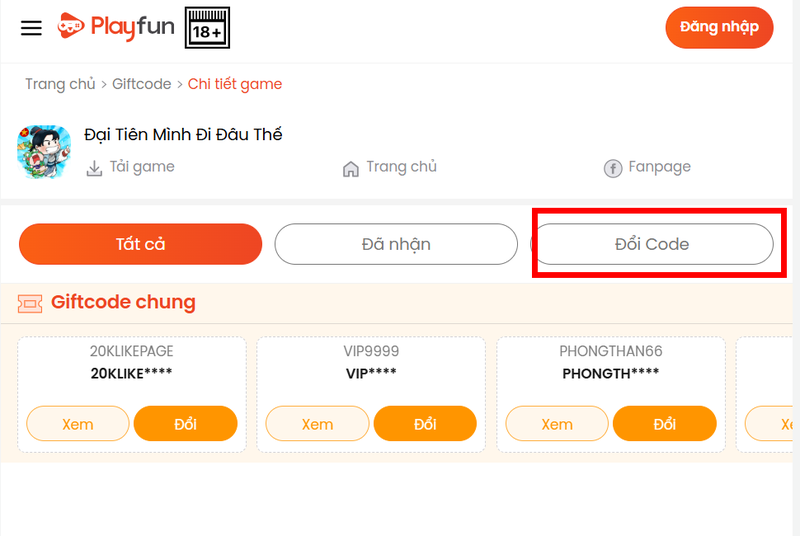 code Đại Tiên Mình Đi Đâu Thế hình 5