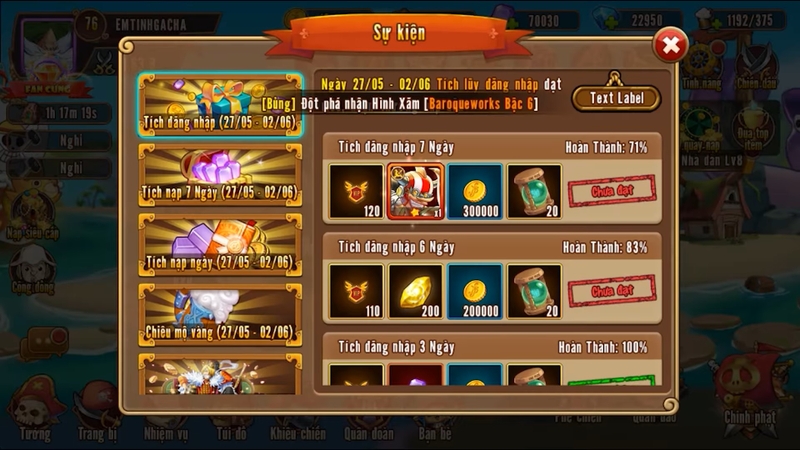 code Đảo Kho Báu Origin hình 9
