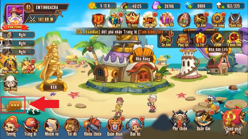 code Đảo Kho Báu Origin hình 4