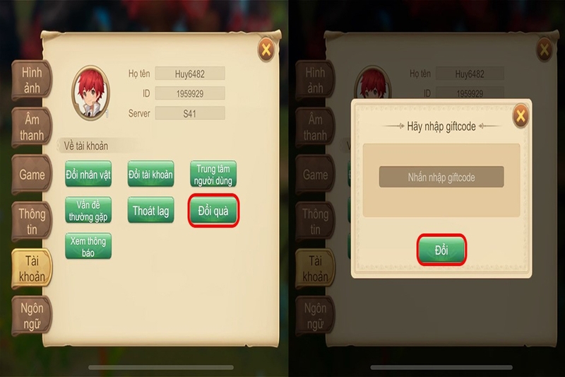 Code Draconia Saga Mobile hình 2