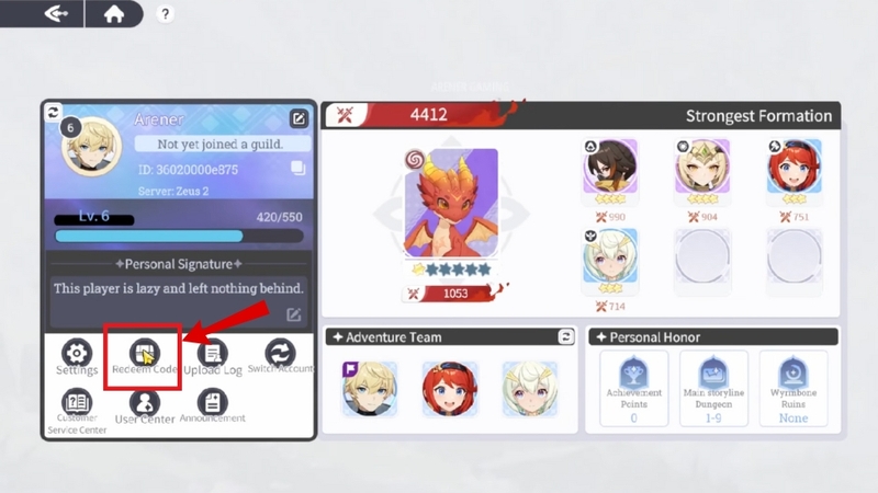 Redeem code Dragon Traveler