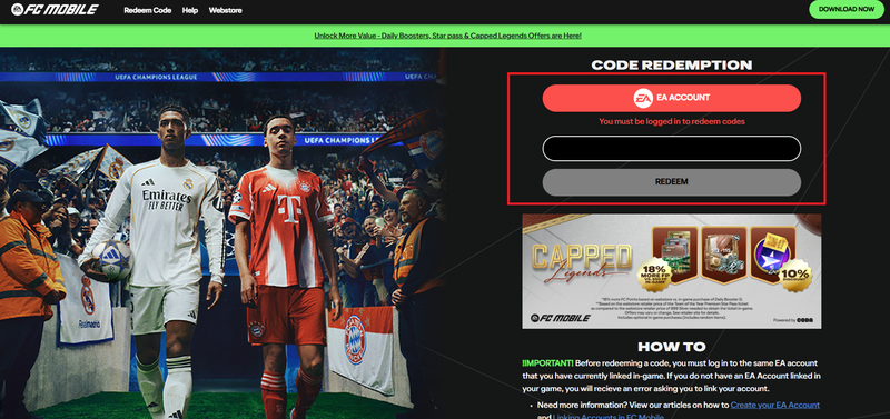 Code FC Mobile 26 VN 4