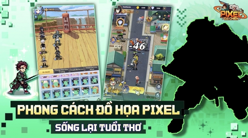 code game Pixel Đại Chiến hình 1