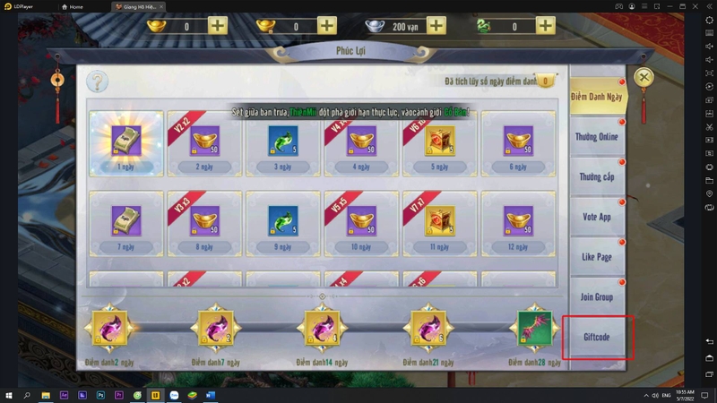 code giang hồ hiệp ảnh vtc 2