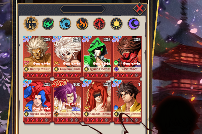 Tham khảo đội hình đề cử trong game