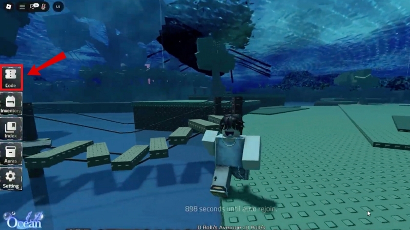 Mở mục nhập code trong game