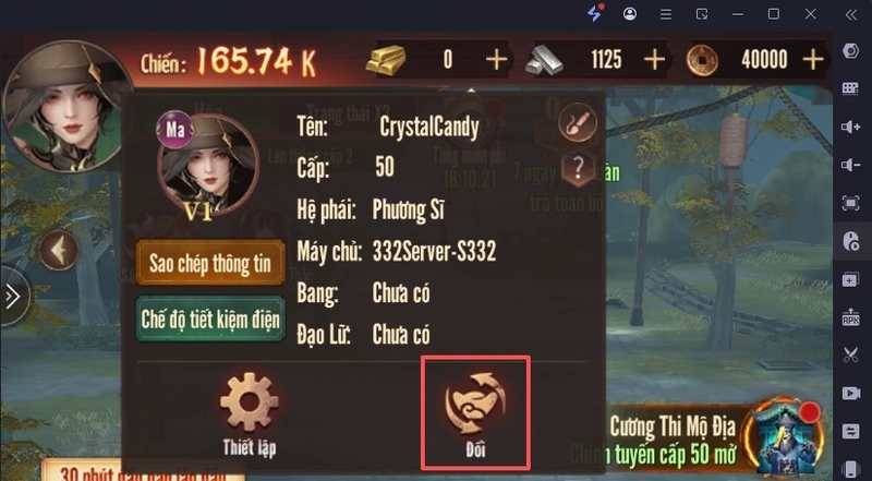Code Huyền Thoại Phục Yêu 1