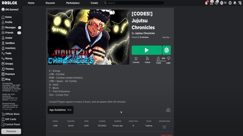 code Jujutsu Chronicles 3