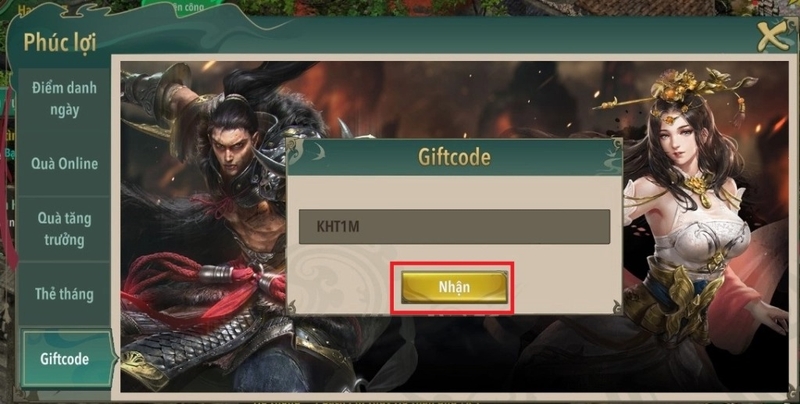 Code Kiếm Hiệp Tình 1 Mobile 2