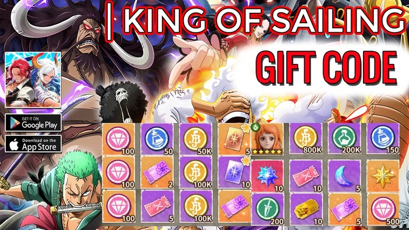 Code King of Sailing đem đến nhiều phần quà giá trị