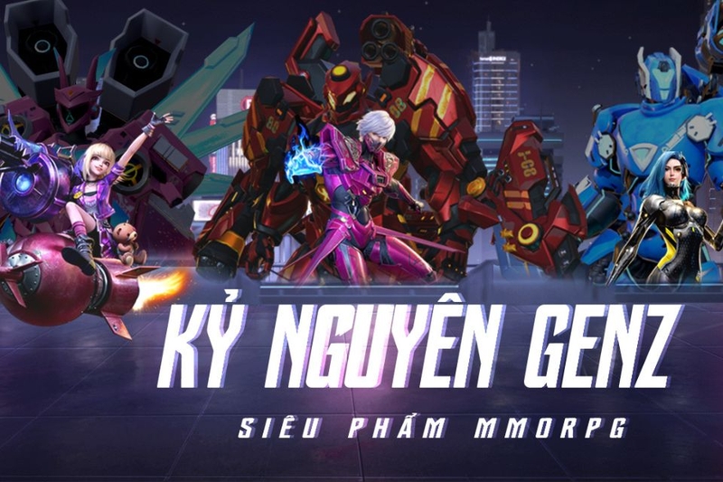 Kỷ Nguyên Gen Z là tựa game MMO sinh tồn hậu tận thế do VGP phát hành