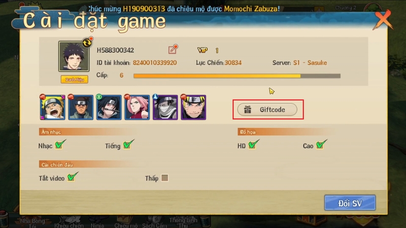 code Làng Ninja 3D hình 3