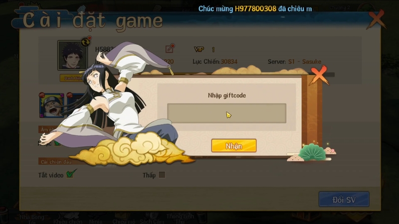 code Làng Ninja 3D hình 4