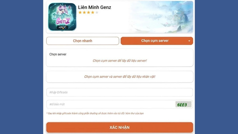 code Liên Minh GenZ 3