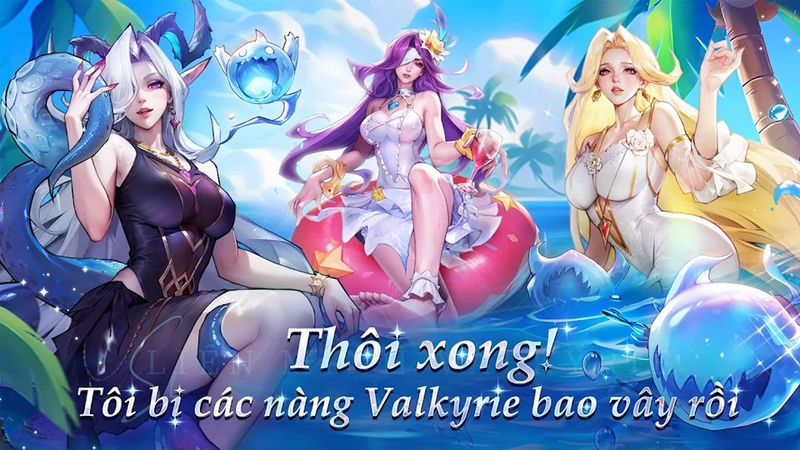 Liên Minh Valkyrie là game chiến thuật nhập vai phong cách anime 2D