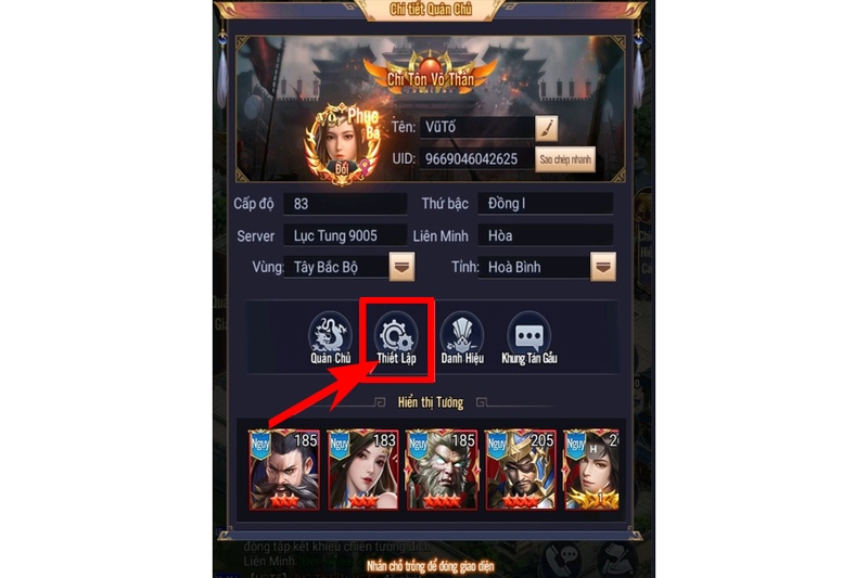 code Lục Tung Tam Quốc hình 2