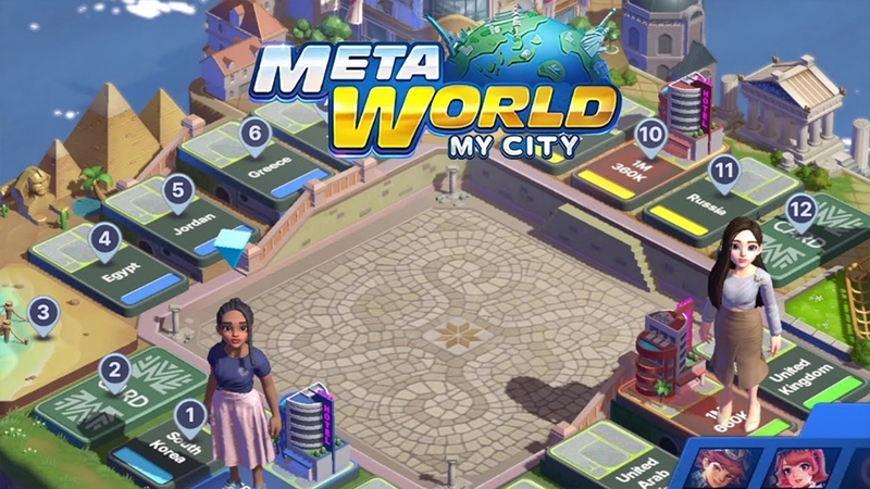 Meta World: My City sở hữu đồ hoạ 3D ấn tượng