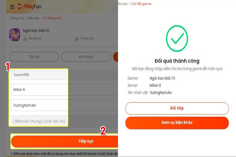Code Ngôi Sao Giải Trí hình 4