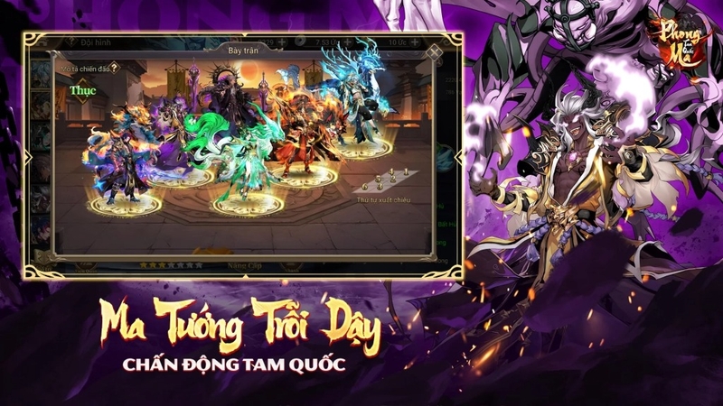 code Phong Ma Tam Quốc 3