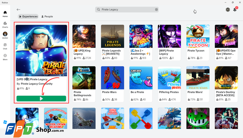 Hướng dẫn nhập code Pirates Legacy 1