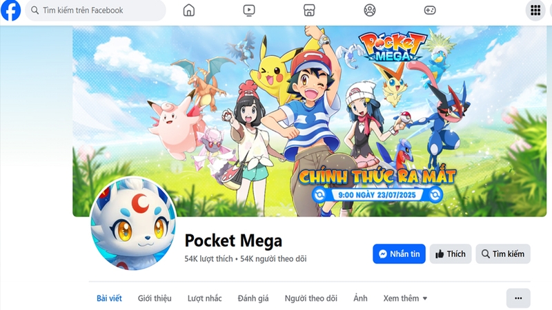 Fanpage Pocket Mega chính thức