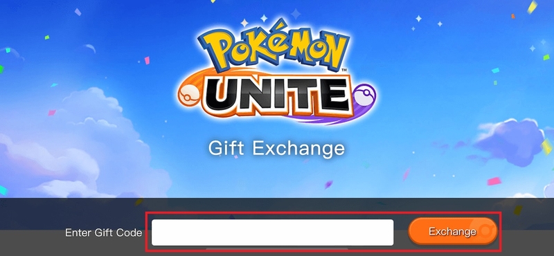 code pokemon unite 13