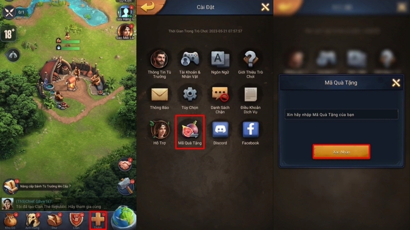 Hướng dẫn cách nhập code Primitive Era Funtap chi tiết