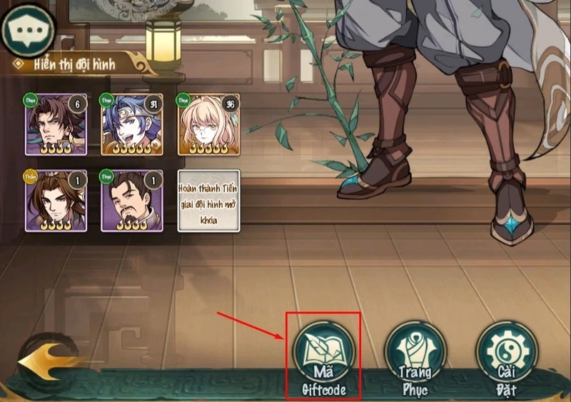 code Quần Anh Phong Hoa Lục 3