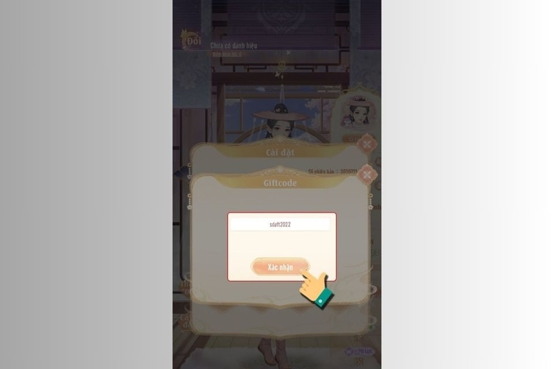 Thao tác nhập code game siêu nhanh