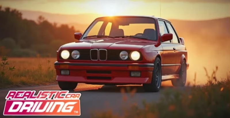 code Realistic Car Driving 5