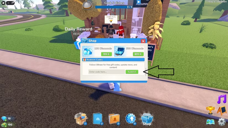 Code Restaurant Tycoon 3 ảnh 4