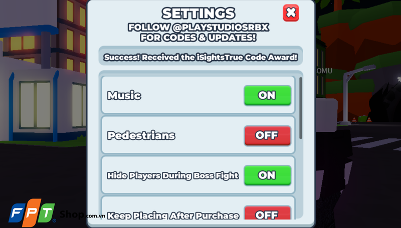 Hướng dẫn nhập code RoTube Life 5
