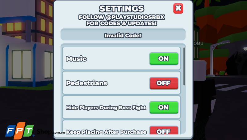 Cách sửa lỗi nhập code RoTube Life