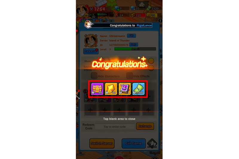 code Rumble Pirates hình 4