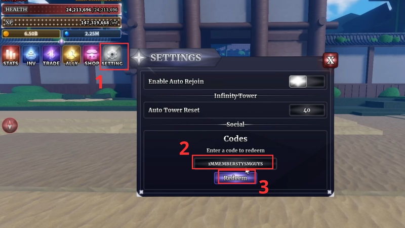 Code Sailor Piece Ascend 2 5