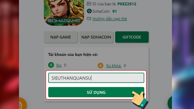 Code Siêu Thần Quân Sư hình 5